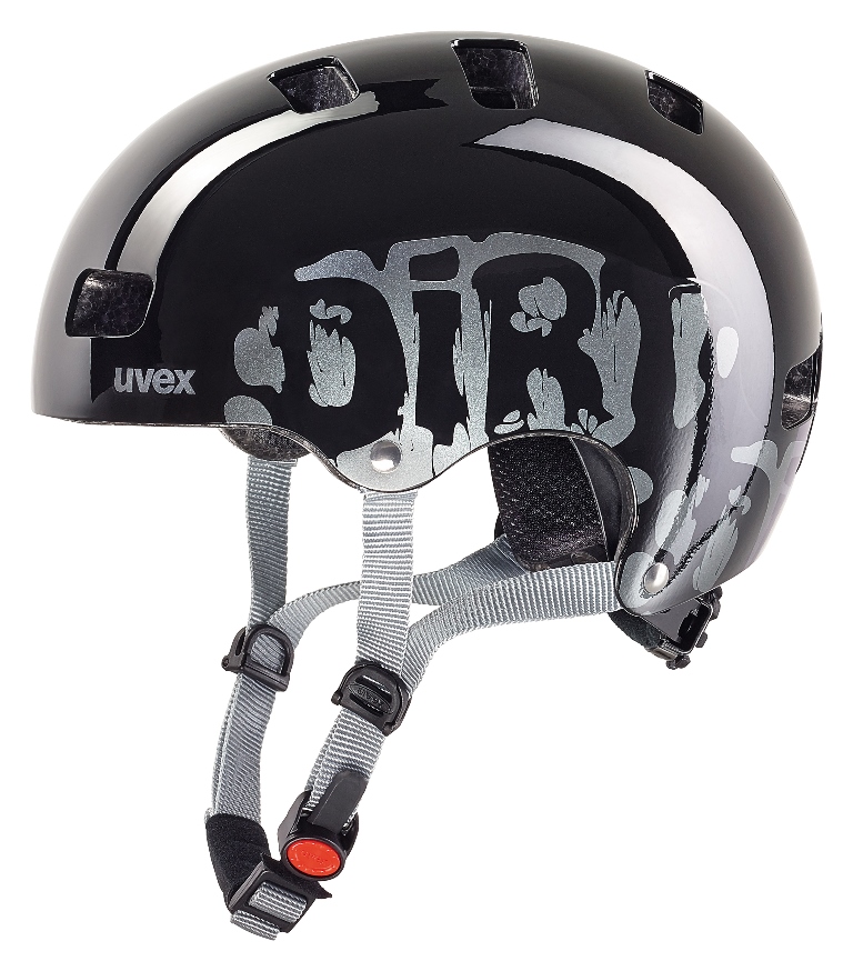 helma UVEX KID 3 DIRTBIKE BLACK 2021 55-58cm 