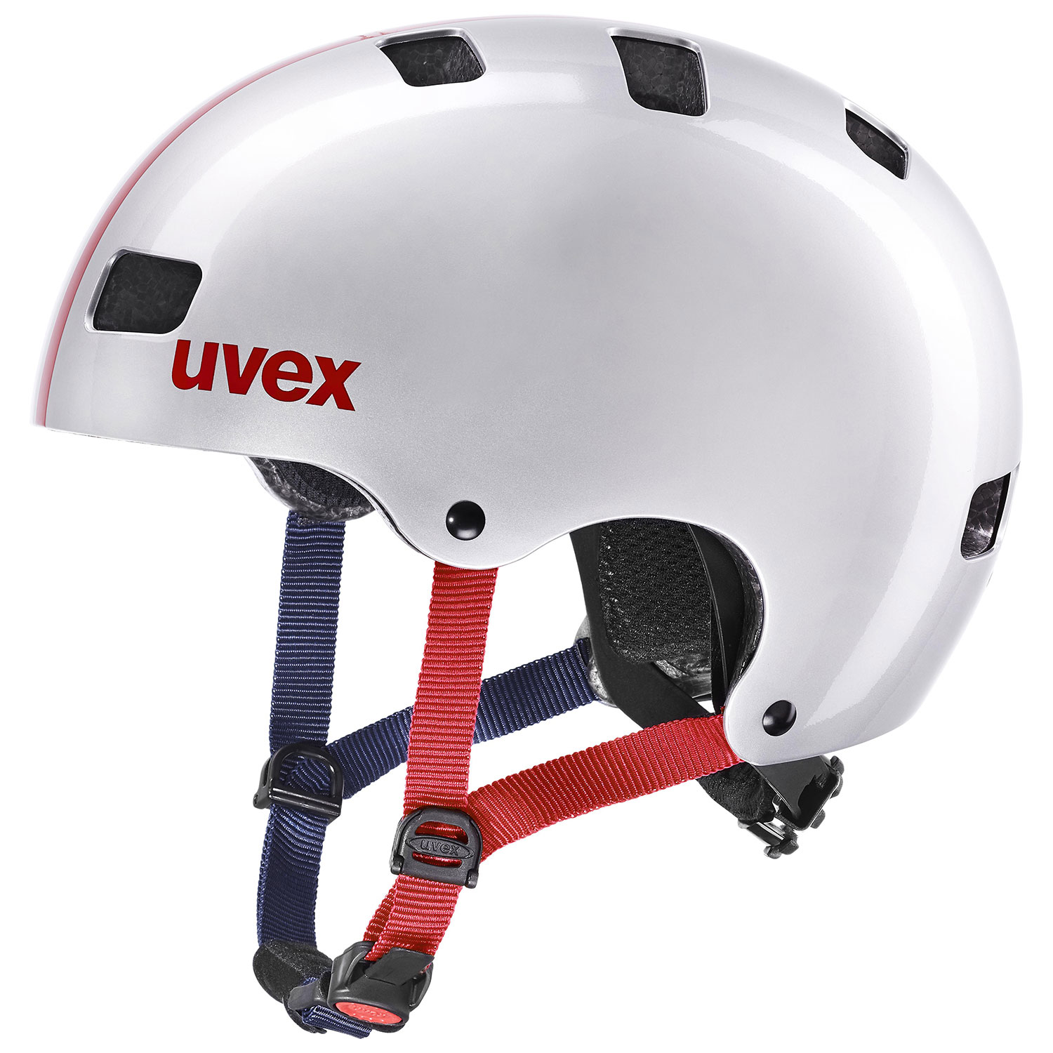 helma UVEX KID 3 RACE SILVER 2021 51-55cm