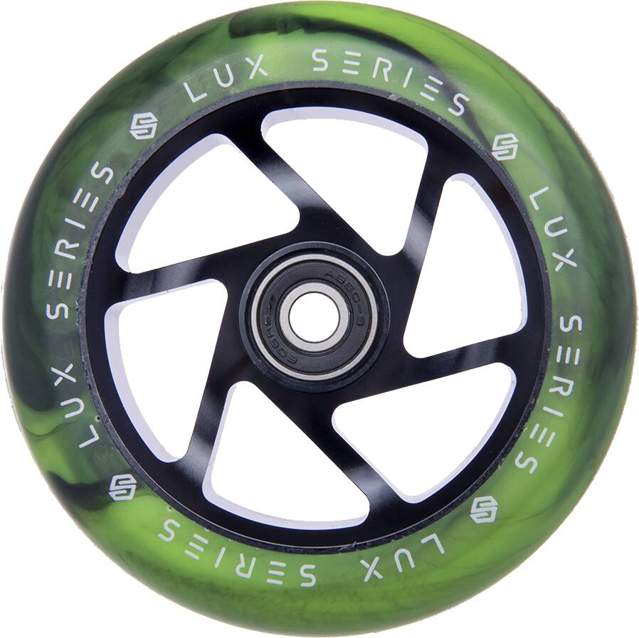 kolečko Striker Lux Spoked 110 černá-zelená